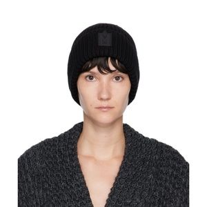 Mackage black beanie. Unisex. Brand new with tags
